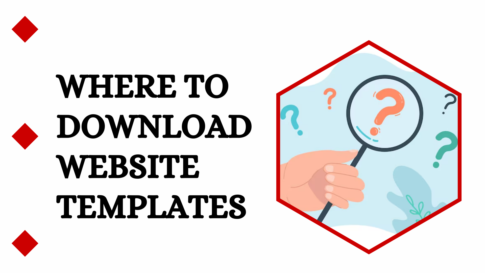 Where to Download Website Templates