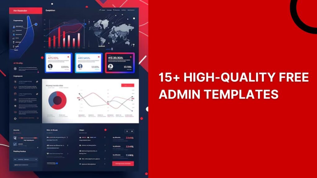 15+ High-Quality Free Admin Templates: Build Your Dashboard Without Hassle